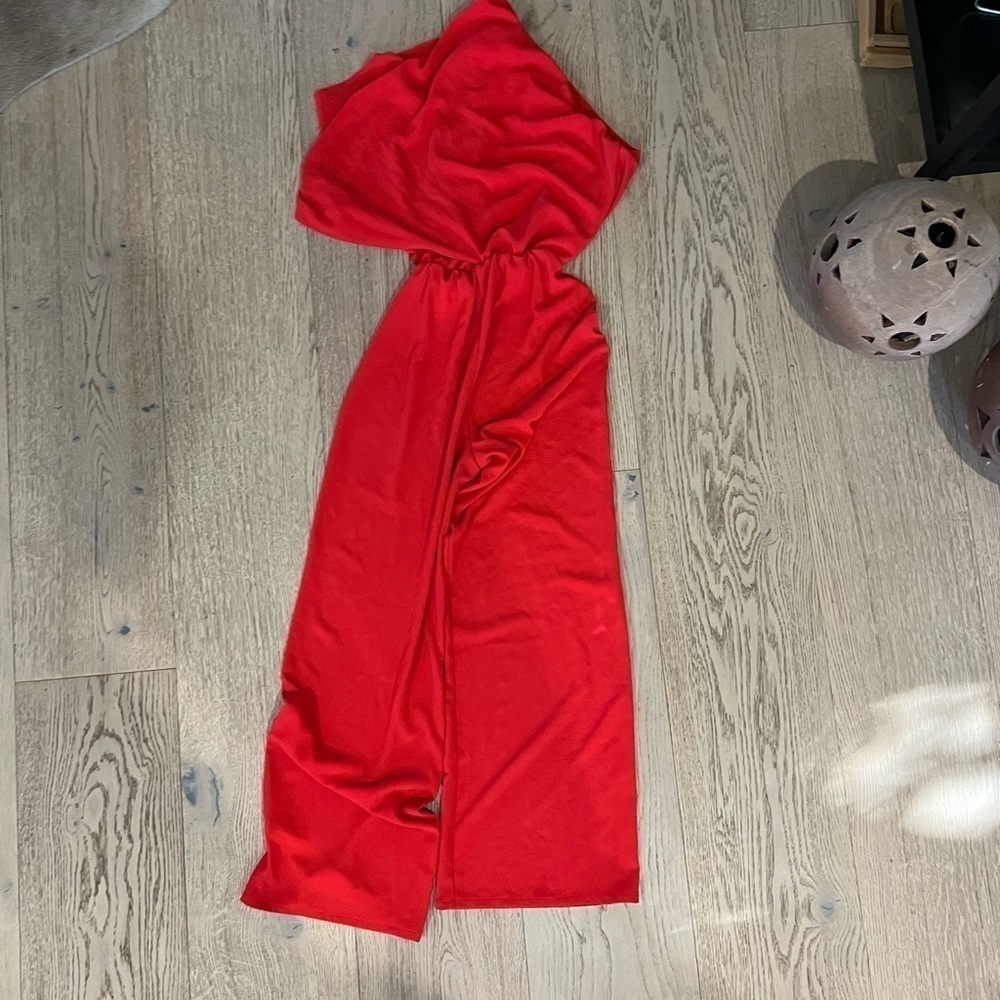 Vici Collection One Shoulder Jumpsuit - Picture 5 of 6